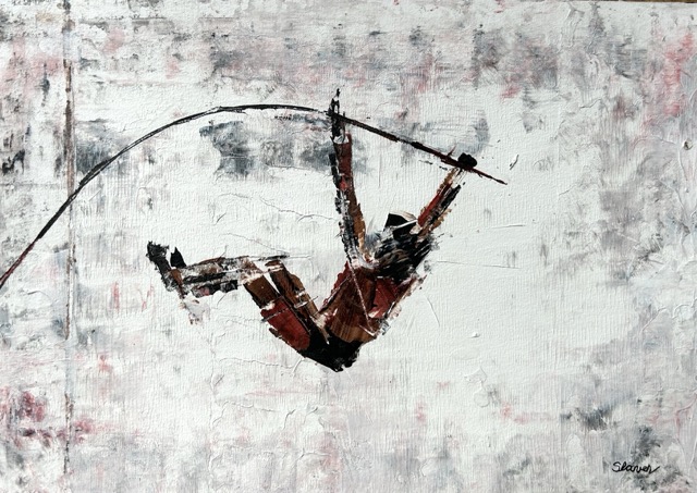Spaghetti painting