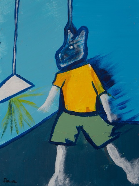 Spaghetti painting