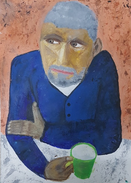 Spaghetti painting
